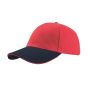 Casquette Sandwich Liberty, 100% coton brossé