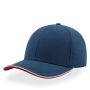 Casquette Pilot Piping Sandwich, 100% coton brossé