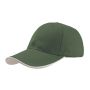 Casquette Sandwich à Passepoil Zoom, 35% coton / 65% polyester