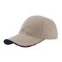 Casquette Sandwich à Passepoil Zoom, 35% coton / 65% polyester