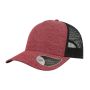 Rapper Mélange Casquette Rapper Mélange, 73% coton/27% polyester