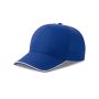 RECY FIVE PIPING Casquette Recy Five Piping, 100% Polyester Recyclé