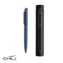 Folk Twist Stylo-bille en acier inoxydable recyclé