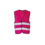 Vestmode Gilet haute visibilité pour adulte - 100% polyester
