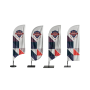Drapeau Wing 100 % Personnalisé, 2.4