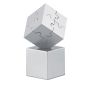Puzzle 3D métallique et magnétique