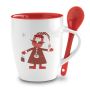 Tasse avec cuillère 250ml