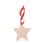 Étoile décorative en bois