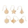 Ensemble de Noël en bois