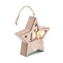 Étoile en MDF avec lumière