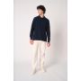 Polo homme manches longues en piqué