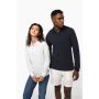 Polo en maille piquée manches longues Bio180 pour homme