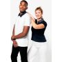 Polo femme en jersey bicolore