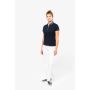 Polo femme en jersey bicolore