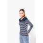 T-shirt femme style marin à manches longues