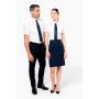 Chemise pilote femme à manches courtes
