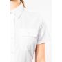 Chemise pilote femme à manches courtes