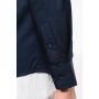 Chemise homme en popeline à manches longues