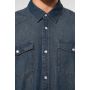 Chemise en jean à manches longues