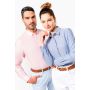 Chemise femme manches longues en Oxford facile d'entretien