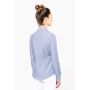 Chemise femme manches longues en Oxford facile d'entretien