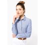 Chemise femme manches longues en Oxford facile d'entretien