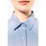 Chemise femme manches longues en Oxford facile d'entretien