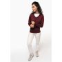 Pull femme col en V