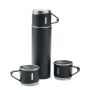 Ensemble bouteille et mug en acier