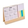 Calendrier de bureau avec bloc-notes