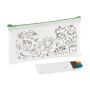 Trousse pour enfant avec 4 crayons