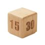 Alarme avec minuteur en bambou
