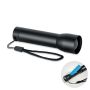 Lampe torche rechargeable en aluminium