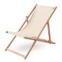 Chaise de plage en bois