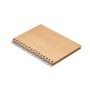Bloc-notes en bambou spirale A5