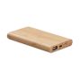 Batterie externe en bambou 4000 mAh