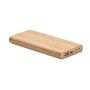 Batterie externe en bambou 6000 mAh