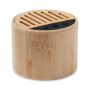 Haut-parleur en bambou sans fil
