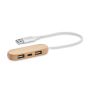 Concentrateur USB 3 ports à double entrée