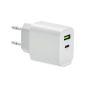 Chargeur USB 18W 2 ports UE