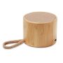 Haut-parleur sans fil en bambou