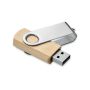 Clé USB en bambou Techmate 16 Go     MO6898-40