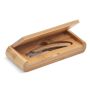 Couteau en acier inoxydable et bambou
