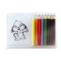 Ensemble de crayons de couleur