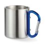 Tasse en métal avec poignée mousqueton