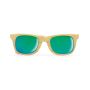 Lunettes de soleil en bois
