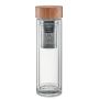 Bouteille en verre double face 400ml