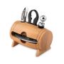 Set vin et support en bois