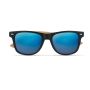 Lunettes de soleil branches en bambou