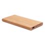 Batterie externe sans fil en bambou